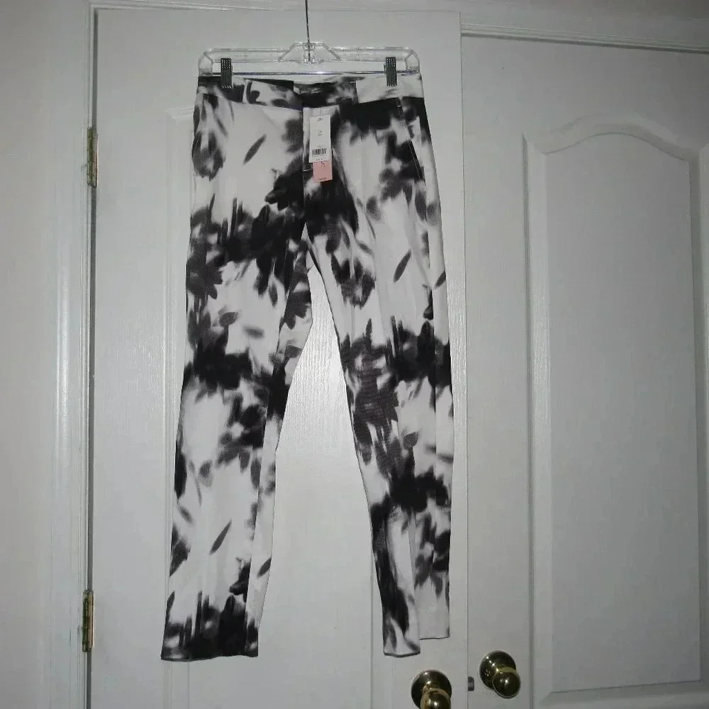 NWT BANANA REPUBLIC Ryan Mid-Rise Straight Leg Pants Size 0P